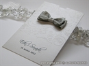Zahvalnica za vjenčanje - White and Gray Charm