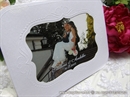 white frame for wedding thank you card