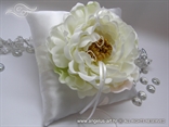 WlWGANT White Flower ring pillow