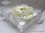 White Flower pillow for rings