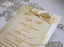 Pozivnica za vjenčanje Gold Blossom
