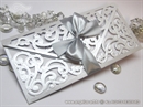 Pozivnica za vjenčanje - Luxury Silver Letter