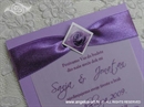 Pozivnica za vjenčanje Simplicity Lilac Rose