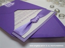 Pozivnica za vjenčanje Lovely in Purple