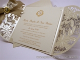 laser cut wedding invitation