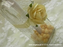 Pozivnica za vjenčanje Poruka u boci - Krem ruža