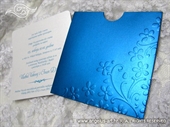 Pozivnica za vjenčanje - Turquoise Flower Charm