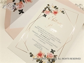 Pozivnica za vjenčanje - Roses & Lines Invitation