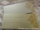 pozivnice sa zlatnim tiskom na šampanj kartonu