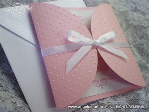 pink birthday invitation